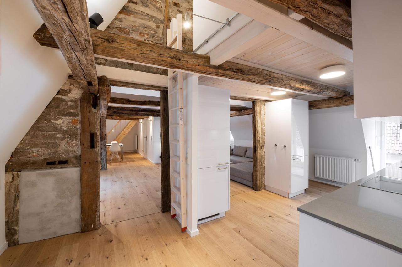 Johannis Suite - Schrangen-Suites-1389 Lüneburg Eksteriør bilde